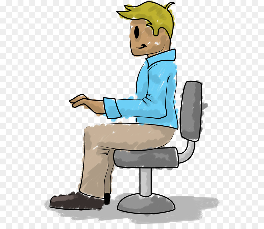 Clip Art Portable Network Graphics sitzen Illustration Vektorgrafiken - Haltung Cartoon Png Sitzhaltung