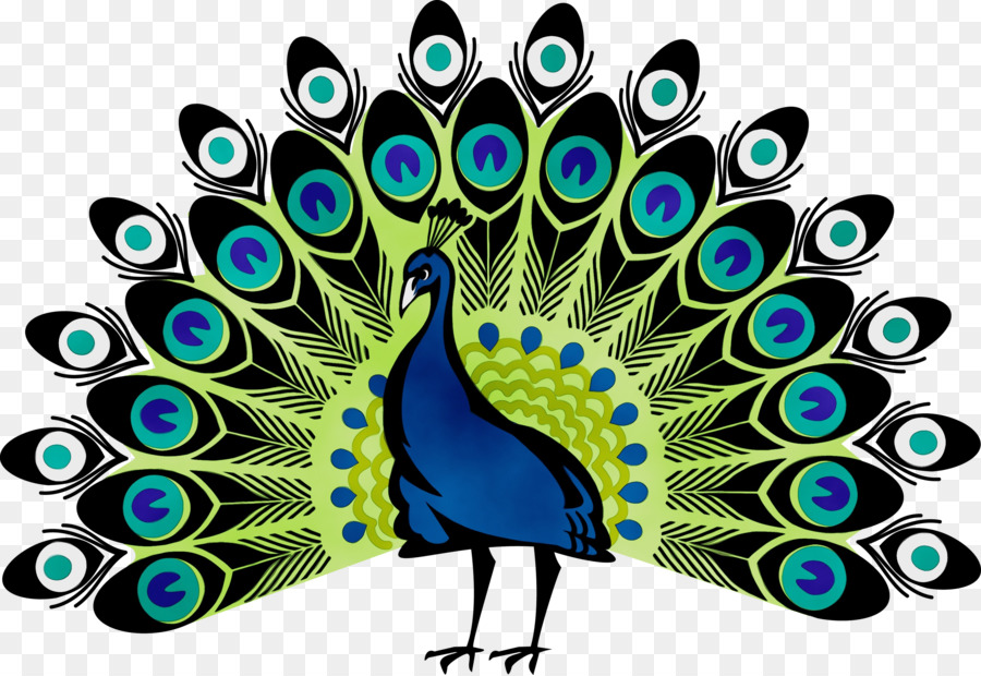 Đồ họa mạng di động Clip nghệ thuật Hình ảnh minh bạch Peafowl - 