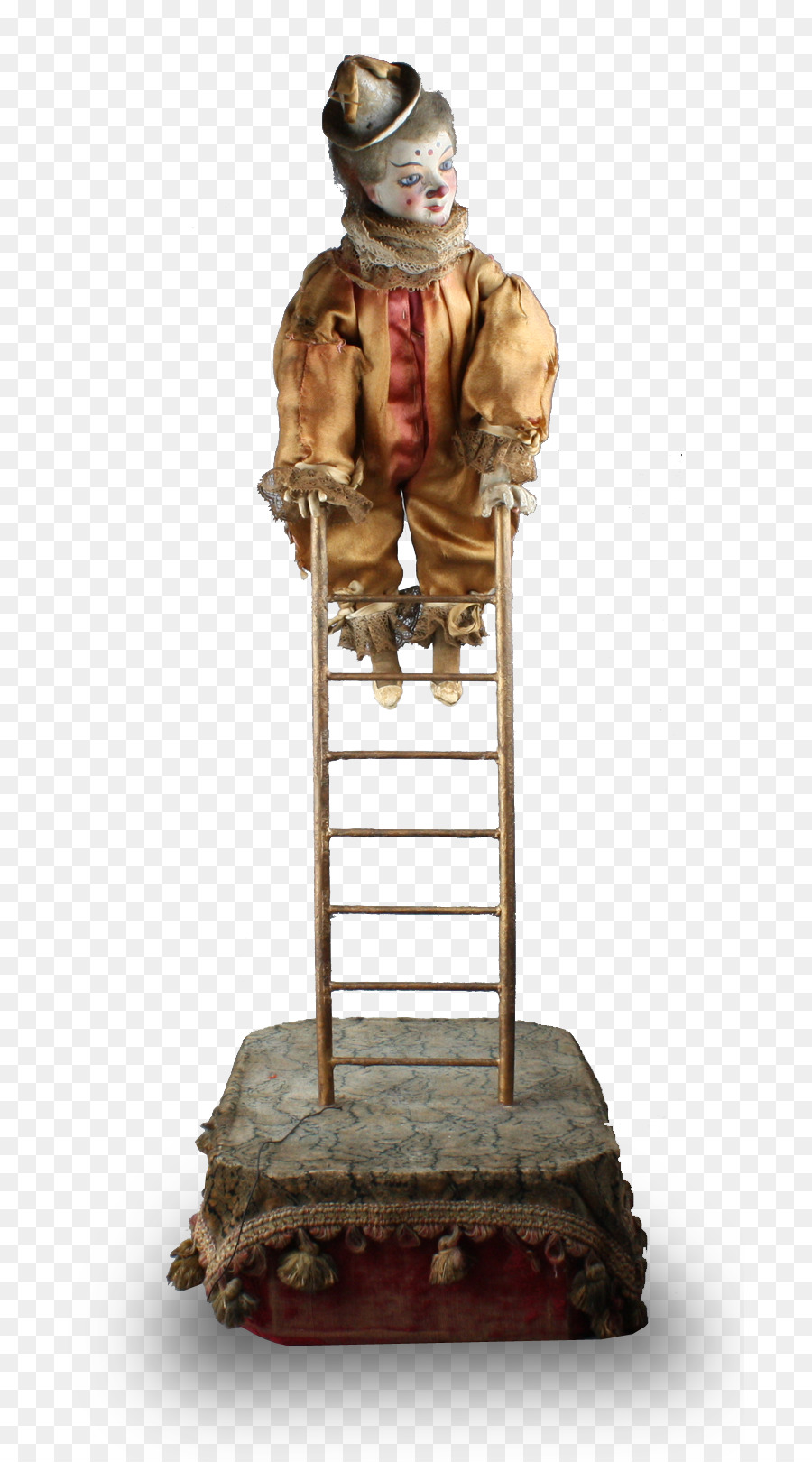 Sculture Figurine Skeleton - kachina bambola pach clown kachina