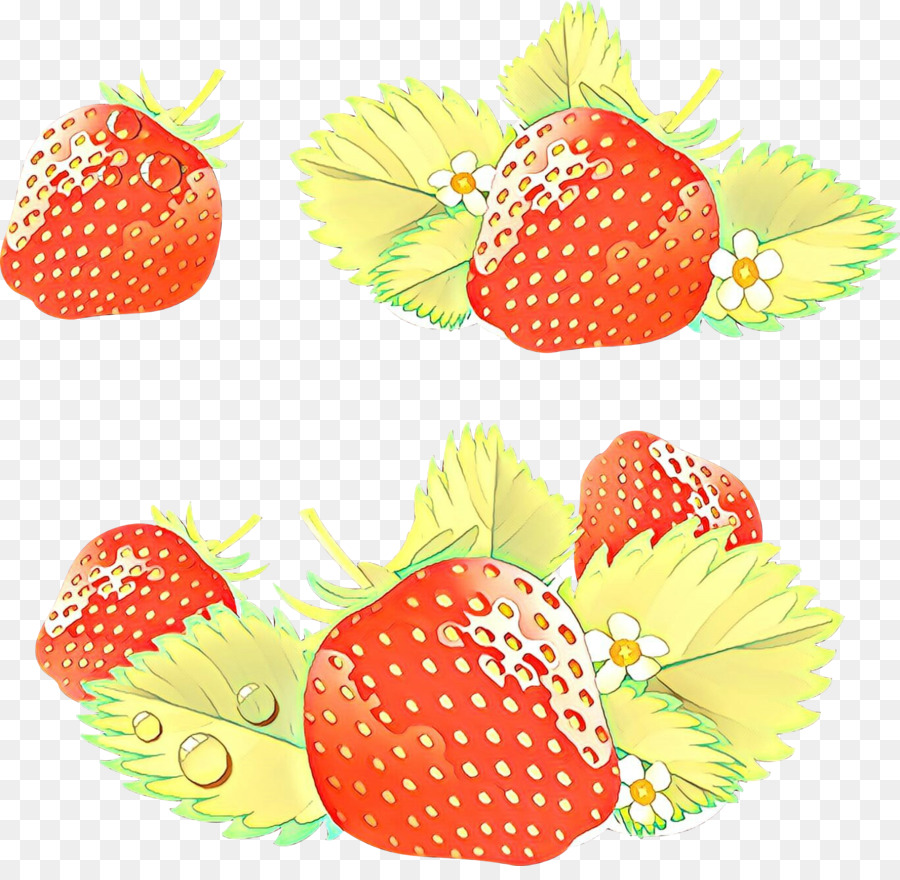 Erdbeer-Lebensmittel-Muster - 