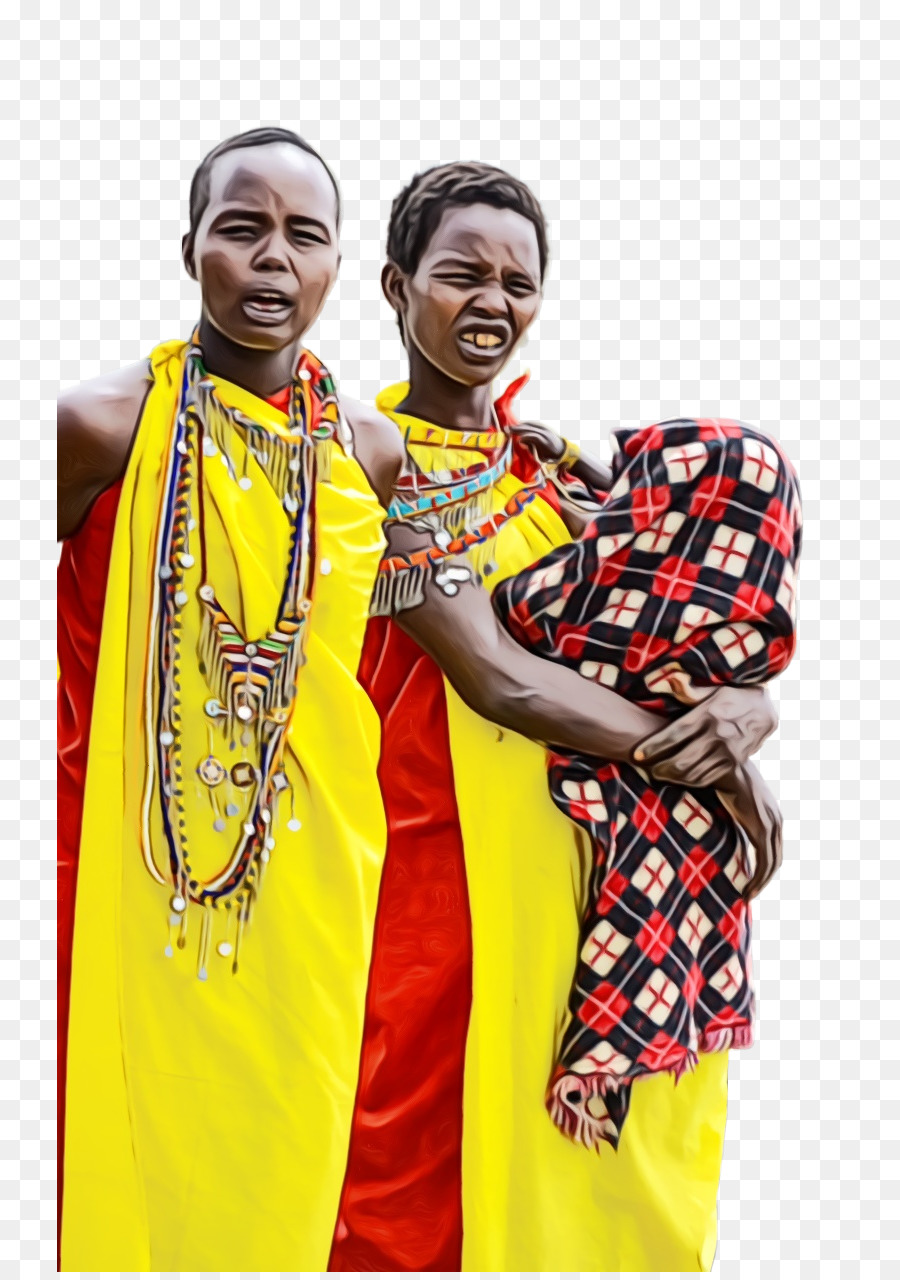 Oberbekleidung Kostüm Gelb Tradition Sari - 