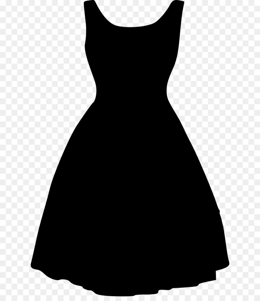 Clip Art kleines schwarzes Kleid Openclipart Kleidung - Sommermode Holz Png Kleid