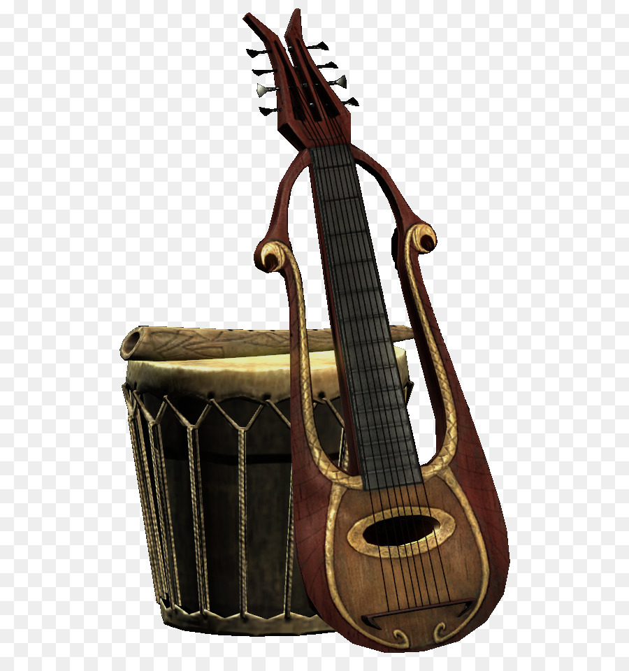 Videogiochi di Nexus Mods Bordeciel Tiple - liuto del mandolino del fumetto del mandolino