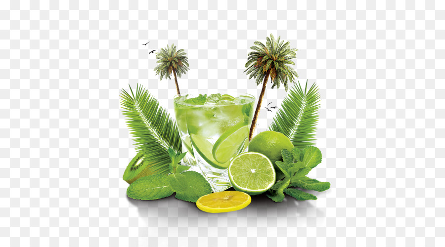 Limonade Mojito Cocktail Saft Caipirinha - Sommer Hintergrund Cartoon Png Sommer Getränke