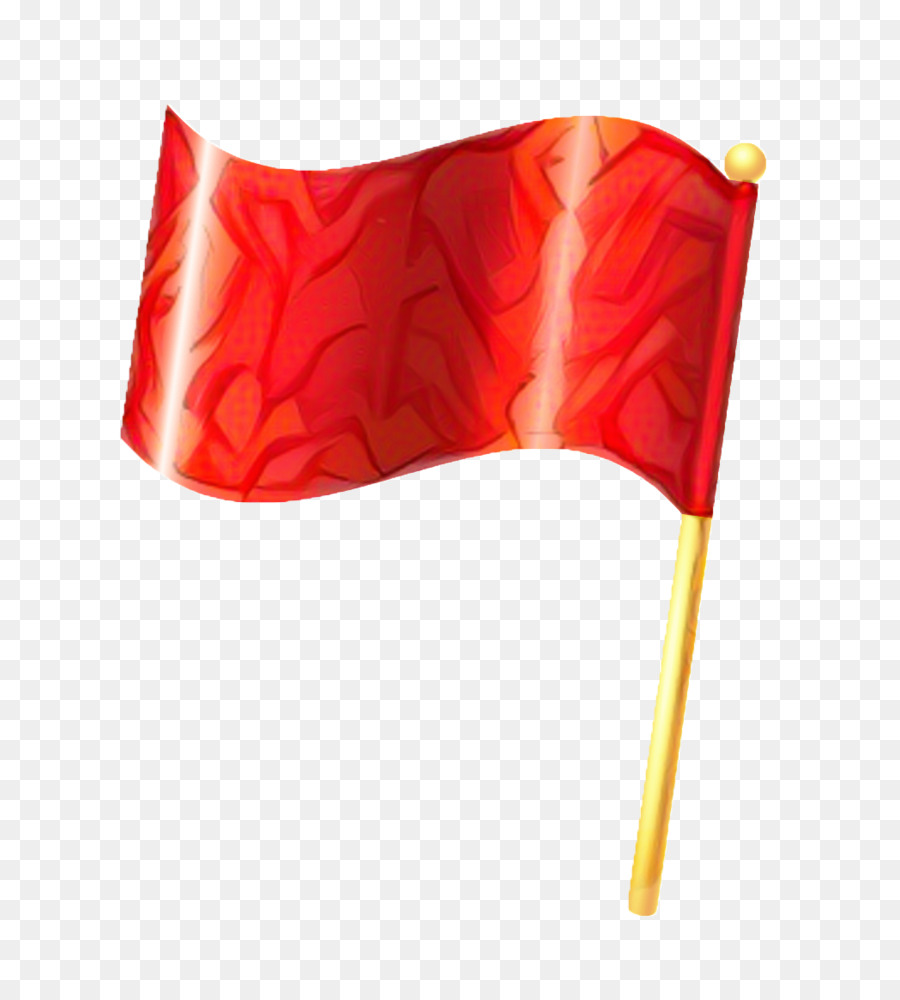 Bandiera del design prodotto rosso - 