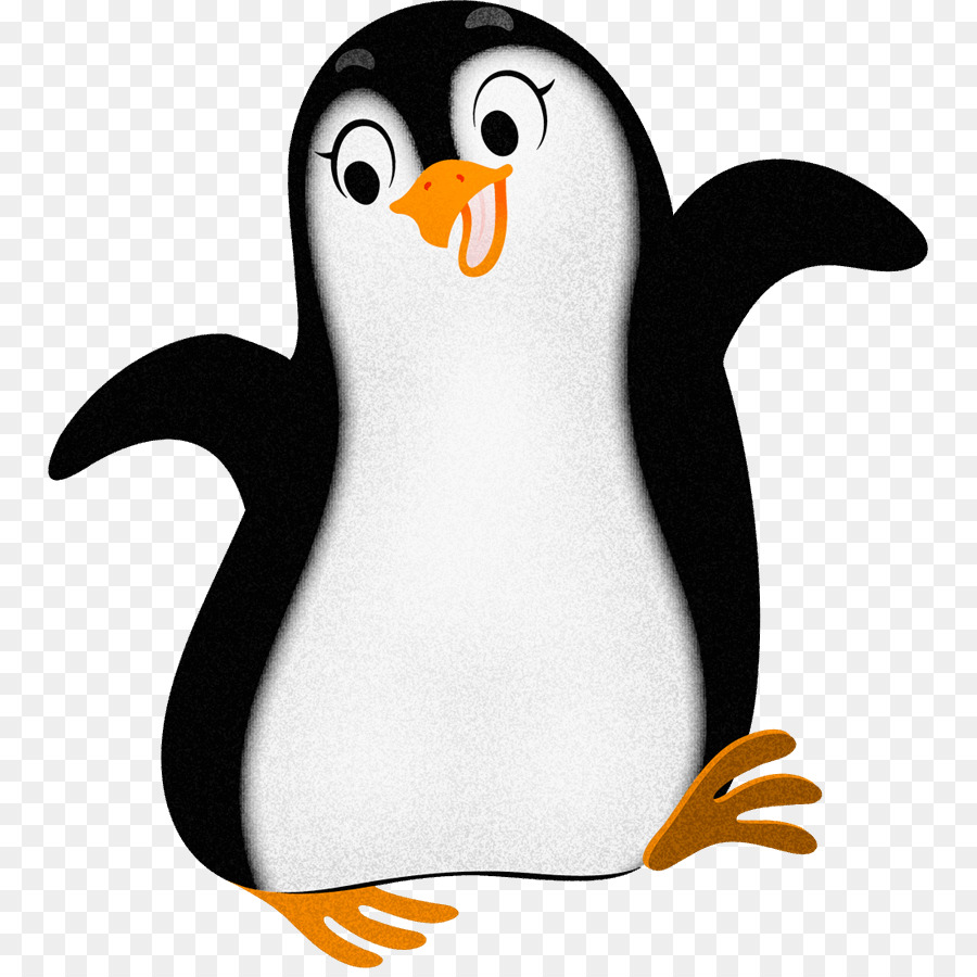 Vua chim cánh cụt - pinguino png clipart