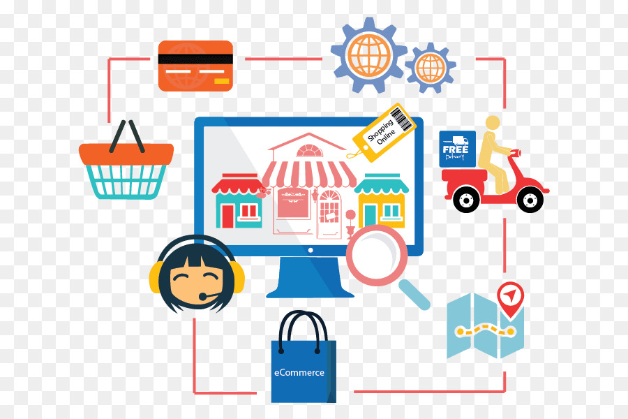 E-commerce Clip art Shopping cart Software Shopping online Business - e-commerce indonesiano di navigazione png