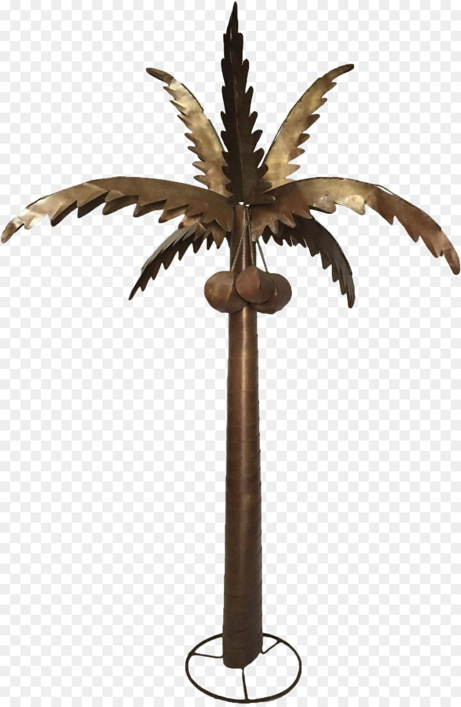 Sabal Palm Palmen Skulptur Kokosnuss Art - moderne png skulptur