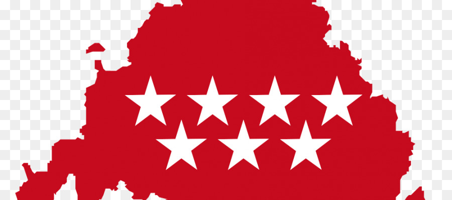 Flagge der Autonomen Gemeinschaft Madrid Wappen der Autonomen Gemeinschaft Madrid - Kanada Tourist Clipart Png Mapa
