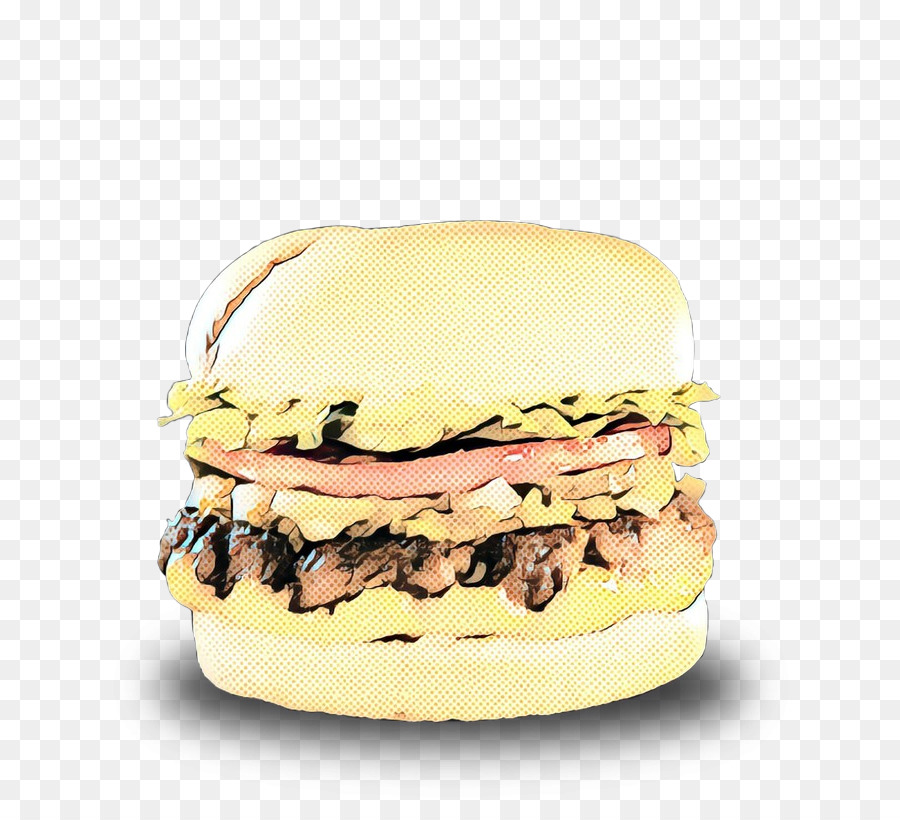 Cheeseburger Frühstück sandwich Fast food - 