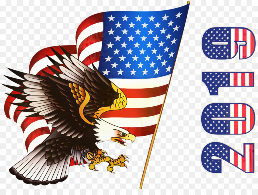 Flagge der Vereinigten Staaten Weißkopfseeadler Portable Network Graphics ClipArt - 