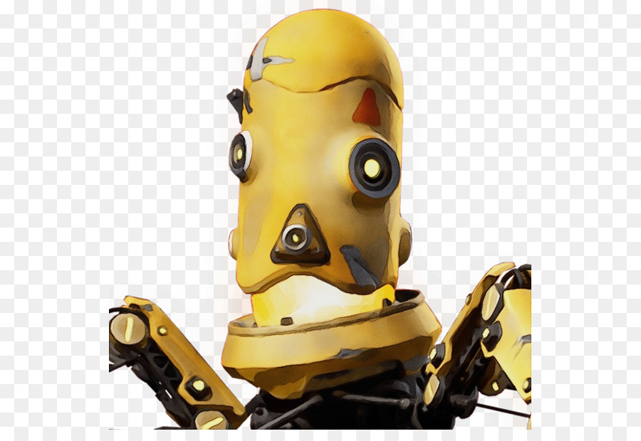 Thiết kế sản phẩm Robot màu vàng - 