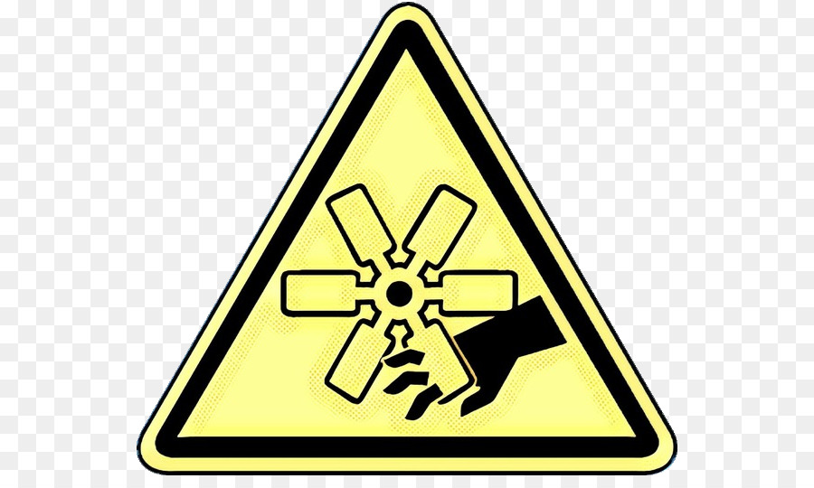 Simbolo di pericolo Etichetta di avvertimento Segnale di avvertenza Decadimento radioattivo - 