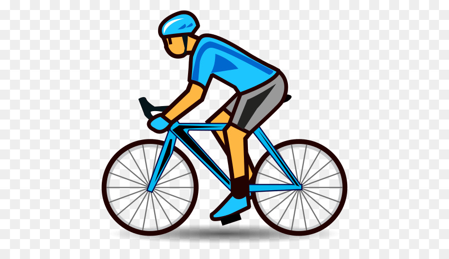 Fahrrad Räder Radfahren Fahrrad Rahmen Rennrad - Person Mountainbike Emoji Png