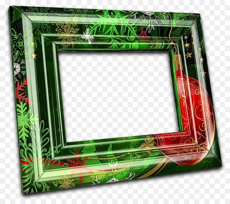 Green Background Frame