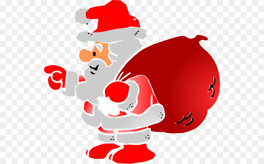 Santa Claus Clip Art Vektorgrafiken Portable Network Graphics Weihnachtstag - Kanada-Tag Sankt