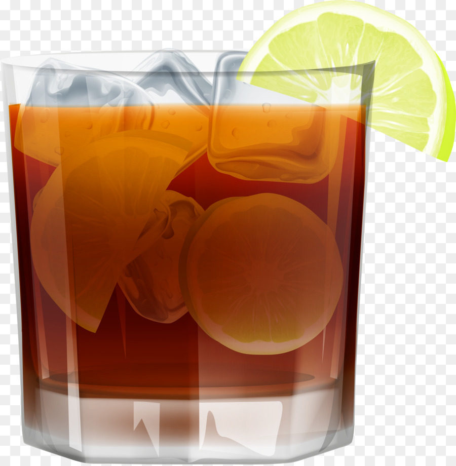 Grafica di rete portatile di whisky Old Fashioned Cocktail ClipArt - Whisky