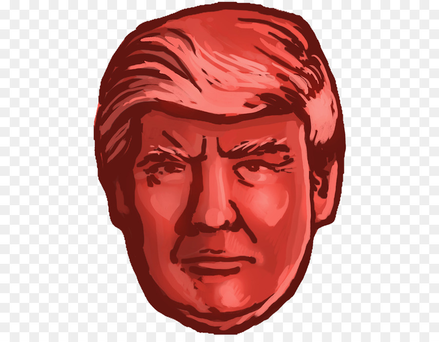 Mũi hàm RED.M Tự chân dung má - phôi phim hoạt hình png Trump