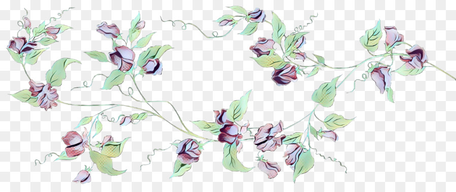 Floral design Geschnitten, Blumen clipart - 