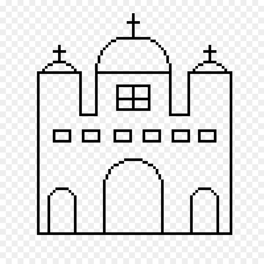 Prodotto per font a forma di linea di facciata - basilica