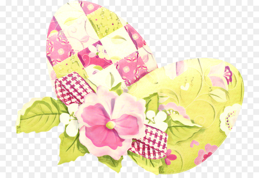 Textilware Blumenmuster Pink M - 