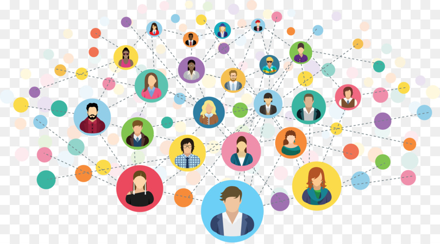 Social Media Vektorgrafiken Soziales Netzwerk Business-Networking Portable Network Graphics - Soziales Netzwerk