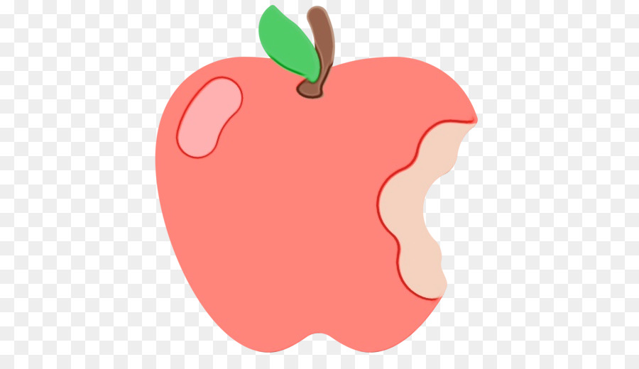 Apple Color Emoji Fruit Food - 