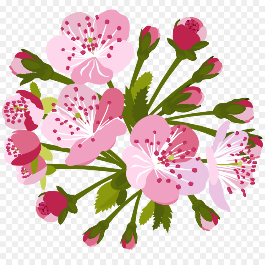 Kirschblüte Kirschen Keramik Design - Frühlingsblume