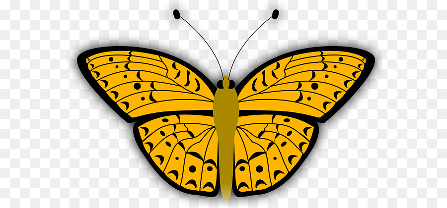 Monarch bướm Côn trùng Mạng đồ họa di động Clip art - say mê