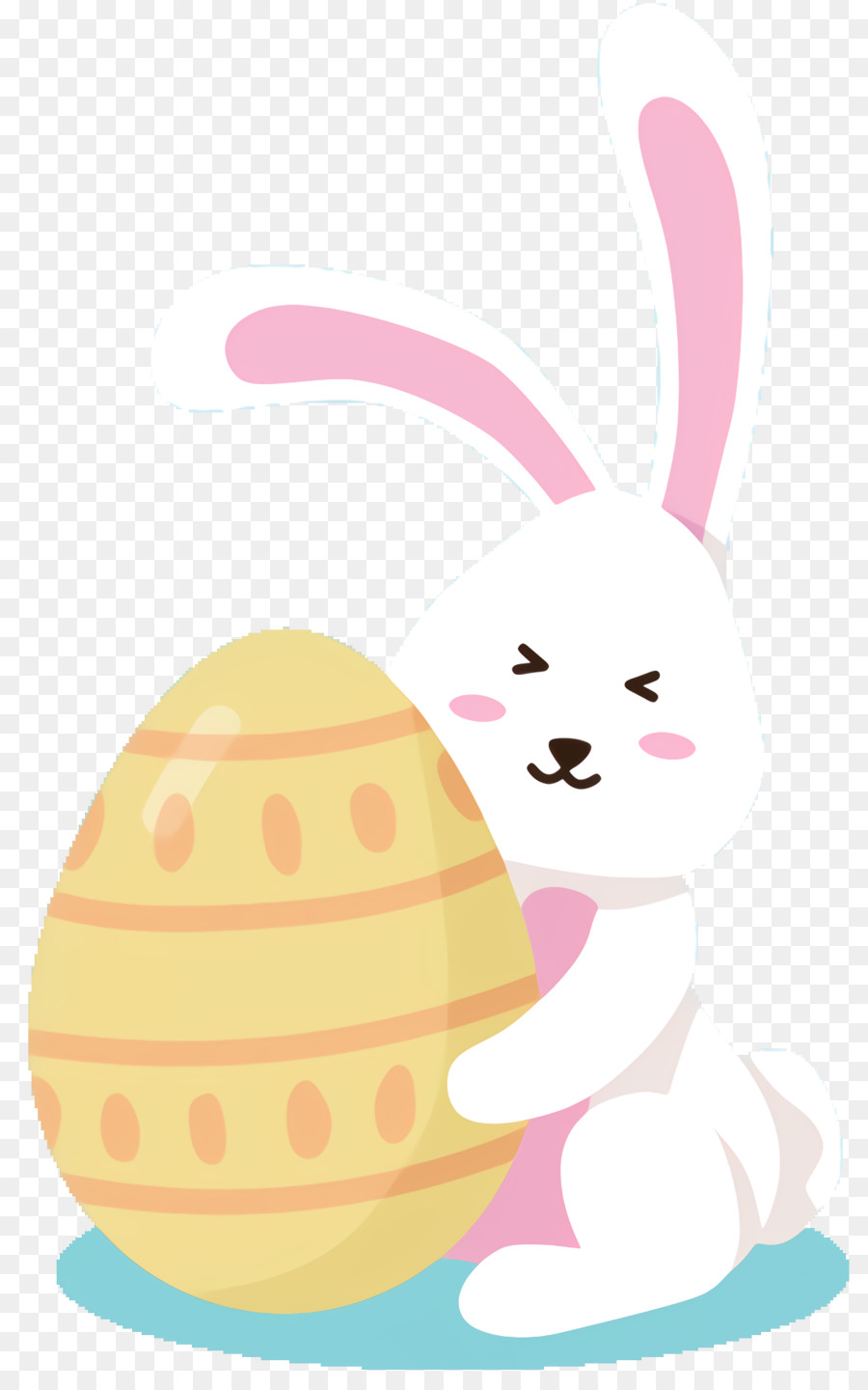 Coniglio Easter Bunny Easter egg Illustrazione - 