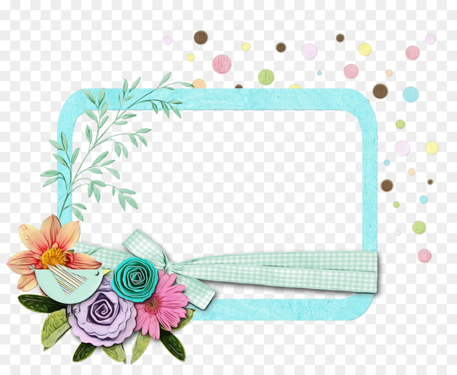 Floral Wedding Invitation Background