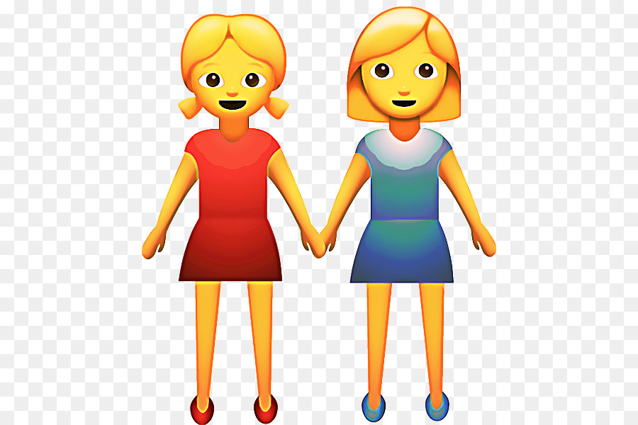 Emojipedia Händchen haltend Emoticon Woman - 