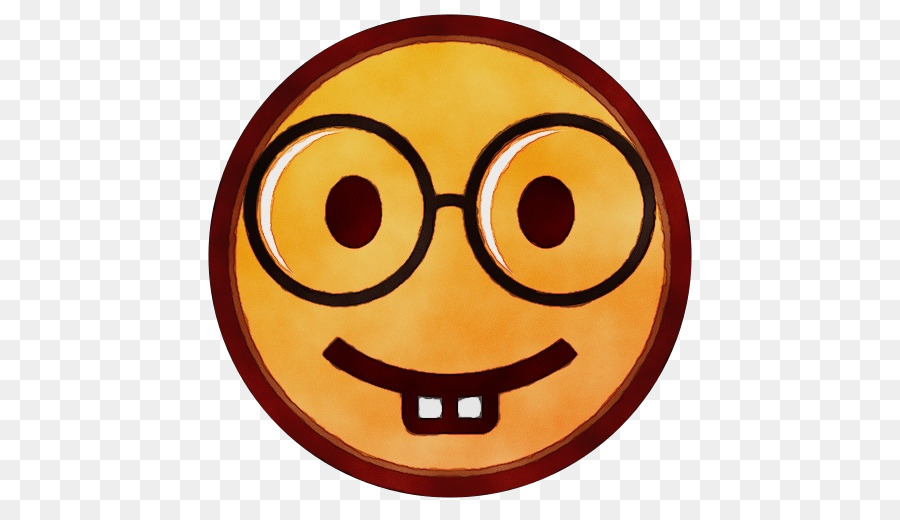 Nerd Emoji Smiley-Gesicht - 