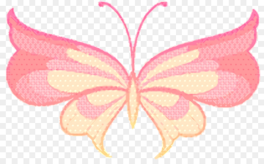 Brush-footed Schmetterlinge Pattern Pink M M. Butterfly - 