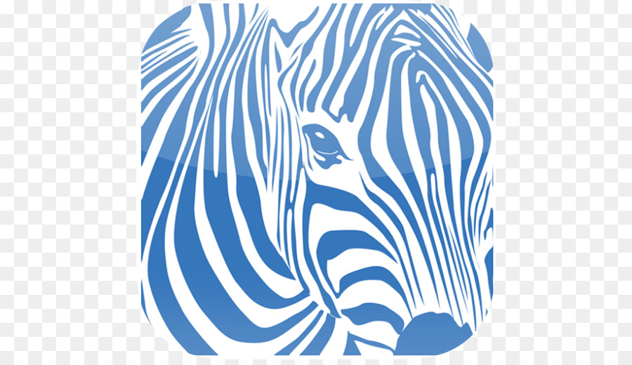Zebra Art Painting Adesivo Quadro su tela - spogliato