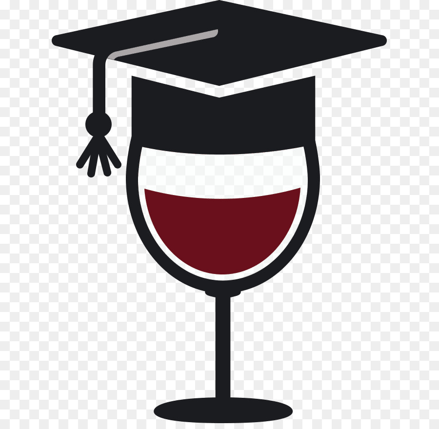 Bicchiere da vino Spumante Vino rosso Champagne - cantina di laurea