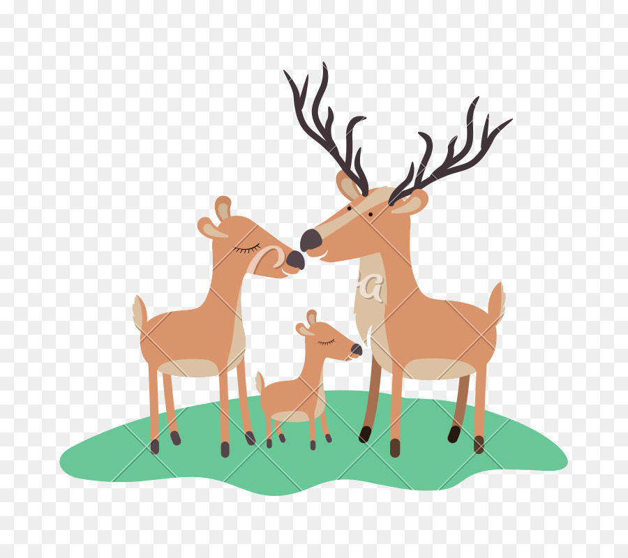 Đồ họa Deer Vector Clip nghệ thuật Hình ảnh miễn phí - hươu mùa hè