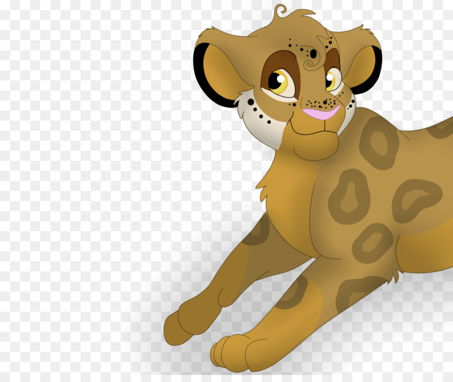 Coda di illustrazione di arte di clip del grande gatto - leonessa