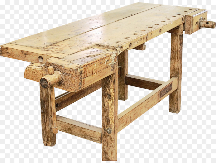 Tavolo da lavoro in legno - 
