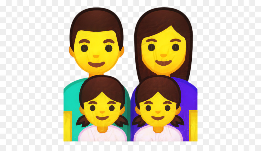 Happy Family Cartoon