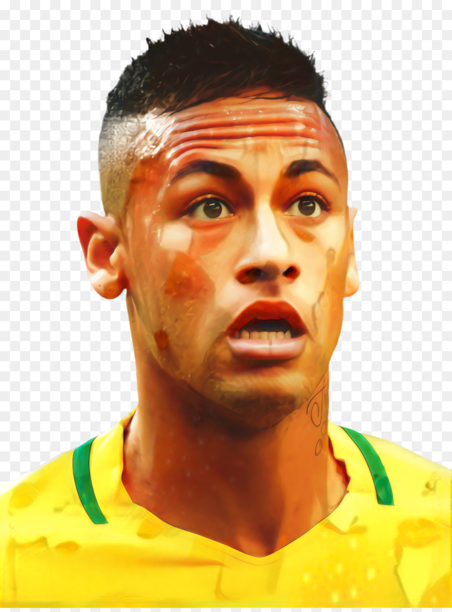 Neymar Hairstyle Trán cầu thủ bóng đá - 
