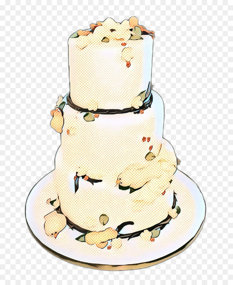 Kuchen, der Hochzeitstorte Tortenständer verziert - 