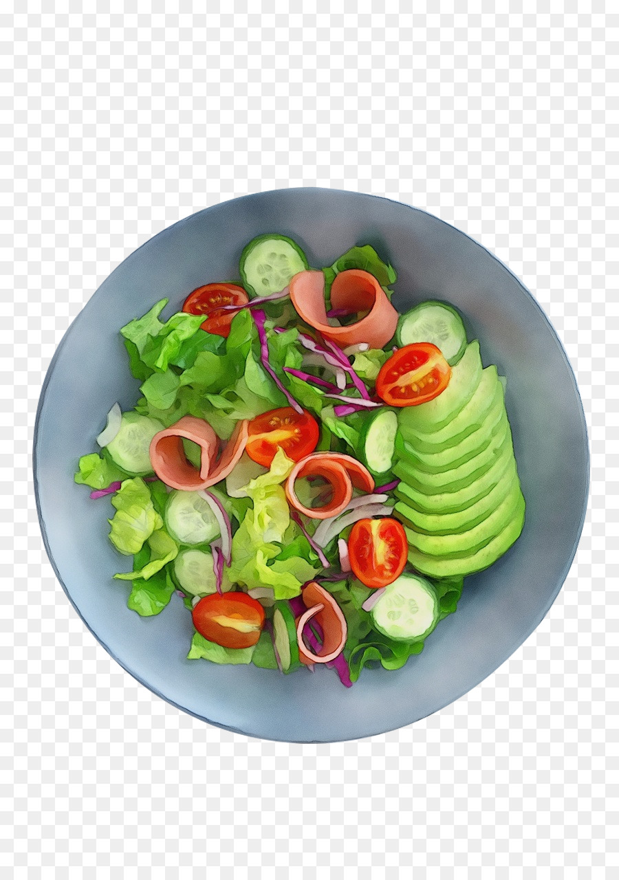 Greens Món ăn chay Trang trí thực phẩm Salad - 