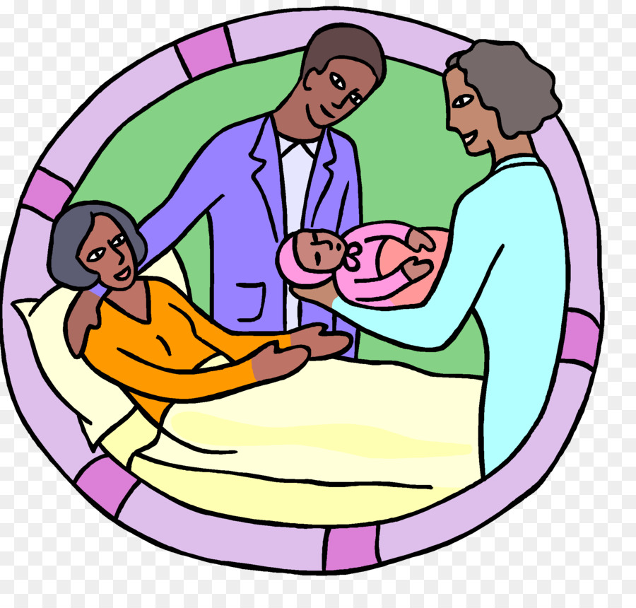 Immagine di grafica di rete portatile infantile ClipArt Maternity Center - rione