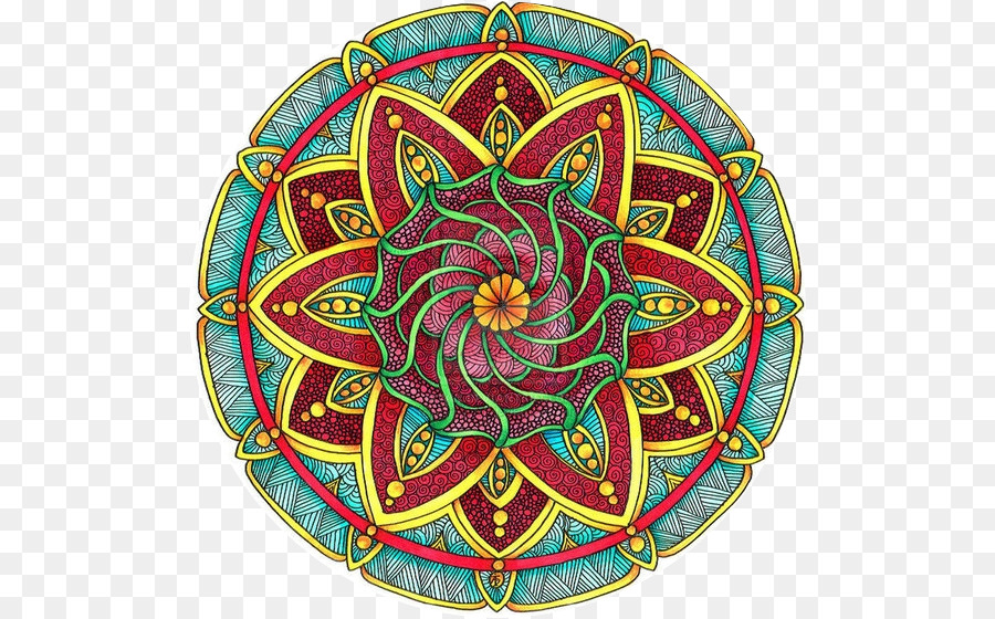 Mandala Vẽ tranh tô màu cuốn sách nghệ thuật - mandale