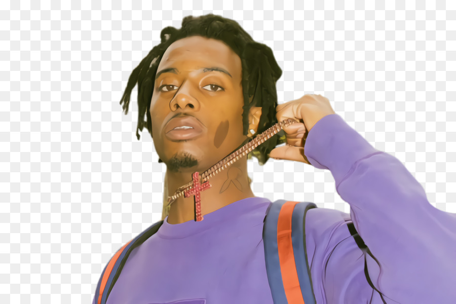 Music Cartoon png is about is about Playboi Carti, Singer, Music, Ear, Hair...