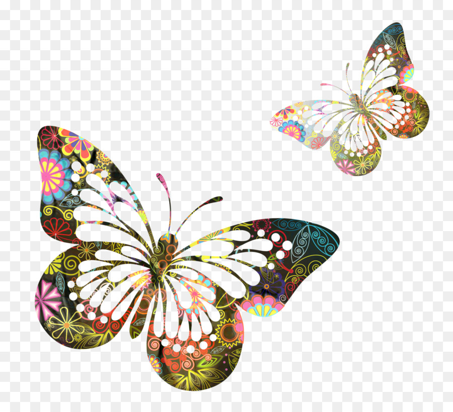 Monarch bướm Art Design Vector đồ họa - 
