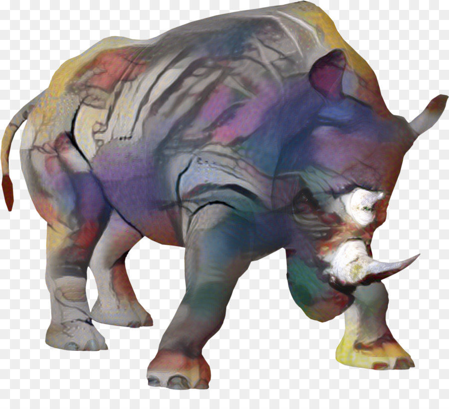 Elefante indiano Elefante africano Statuetta animale terrestre - 