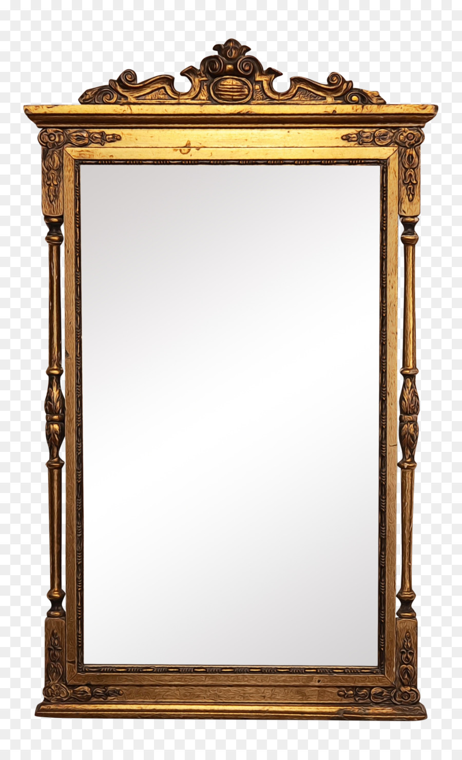 Specchio per mobili Cornici Lustro Rettangolo M Tavolo - 