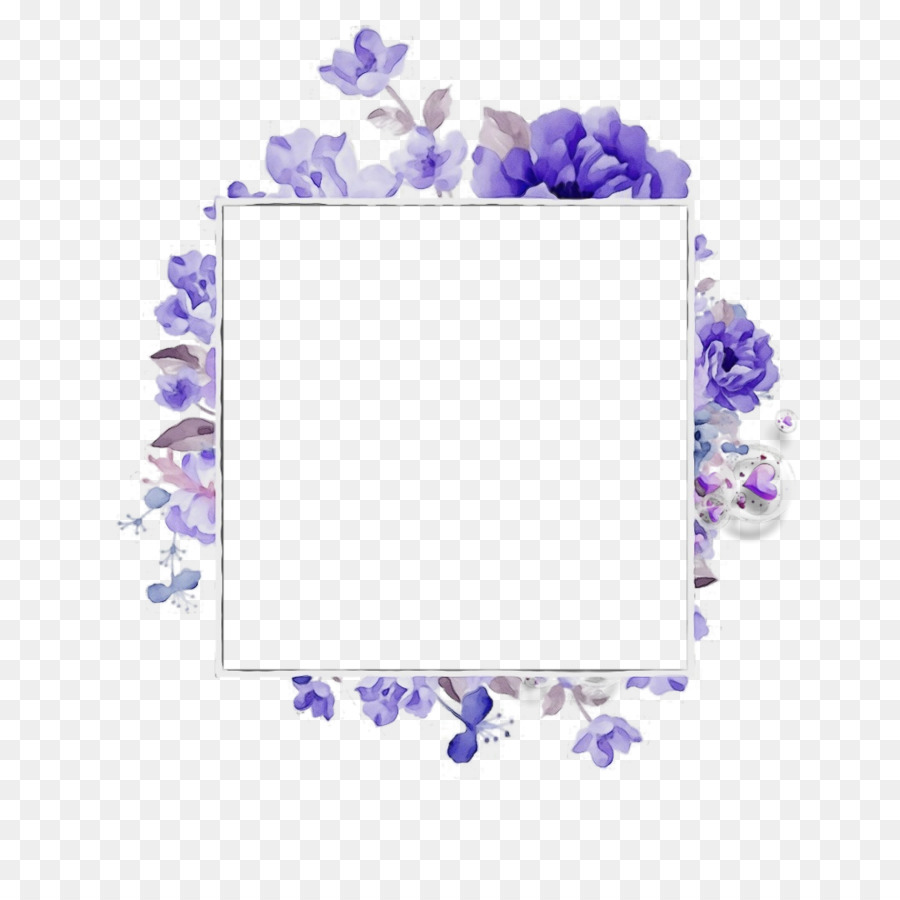 Floral Background Frame